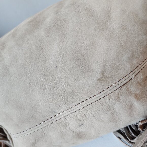 Large Leather Fringe Hobo "NEW" - Picture 16 of 16